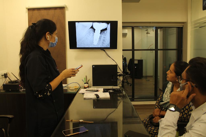 Smile after dental treatment